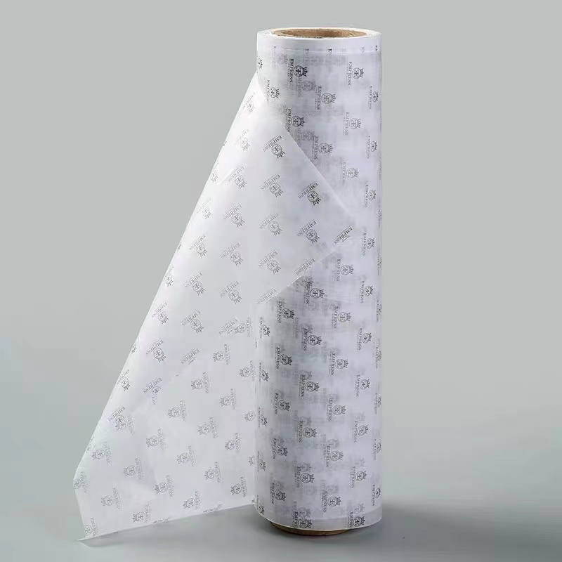 Papel de tejido Papel de envoltura de flores Papel multicolor 30G&35G Papel Kraft Brillo Papel de brillo Holográfico Impresión de papel Logotipo Blanco&yellow Kraft Paper Papel de envolver de vino para regalos de Navidad