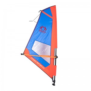 Vela de Windsurf Freeride, Boom, Uphaul Windsurf, extensión de mástil y base
