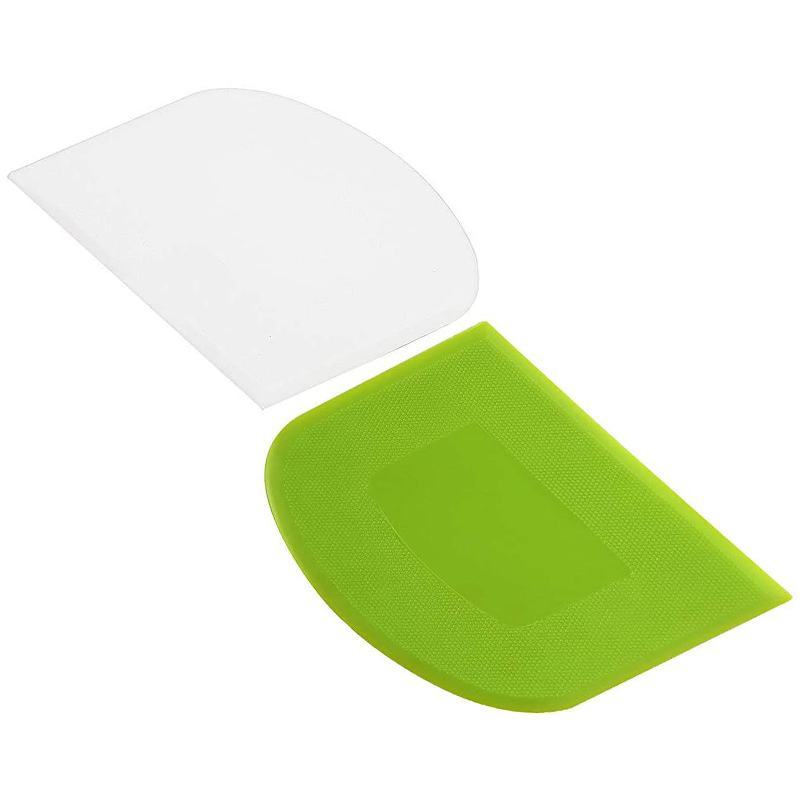 Raspador flexible para pan crema Pizza de pizza Banco Scraper-Food, Raspador de la cocina