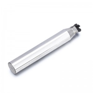 Alta calidad CBN Cubic Boron Nitride Fin Mills 6mm Super Speed ​​Carbide Herramienta de fresado Router Bit