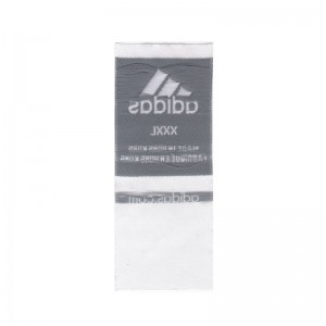 Etiquetas de ropa personalizada de tela