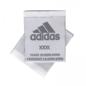 Etiquetas de ropa personalizada de tela