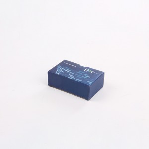 Caja de papel impresa personalizada