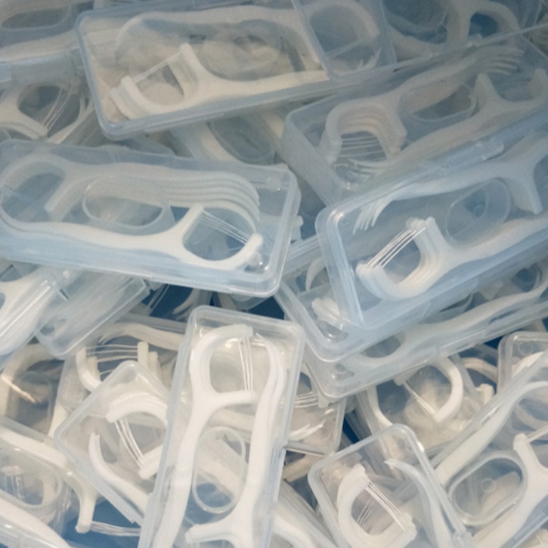 10 PCS Floss Dental Portátil para adultos Inicio Uso de alta calidad Eco Eco Floss Dental