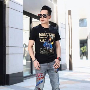 Camiseta de impresión digital de los hombres