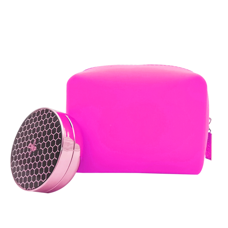 Bolso de aseo de viaje de silicona, bolsa de cosmética impermeable para mujeres