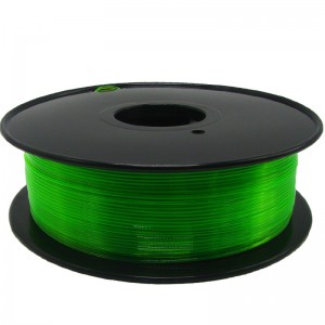 Impresora 3D Pinrui 1.75mmpetg Filamento color verde para impresora 3D