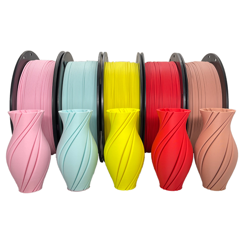 Pinrui 1.75mm mate PLA FILAMENTO 1 kg Filamento de impresión 3D para impresora 3D