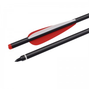 Elongarrow 116048 20 pulgadas 7.62 * 8.8mm Rollfiberglass Tornillos para la caza al aire libre de ballesta