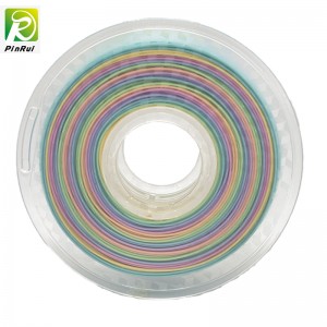 Pinrui 3D Impresora 1.75mm Pla Rainbow Filamento para impresora 3D