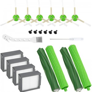 I robot I 7i 7 + e 5E 6 series barrendero Fittings Main Brush Side filter set