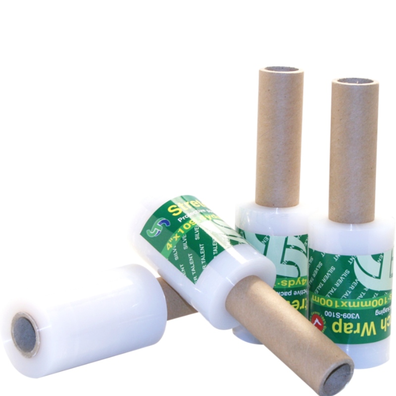 Mini roll lldpe stretch film para uso doméstico