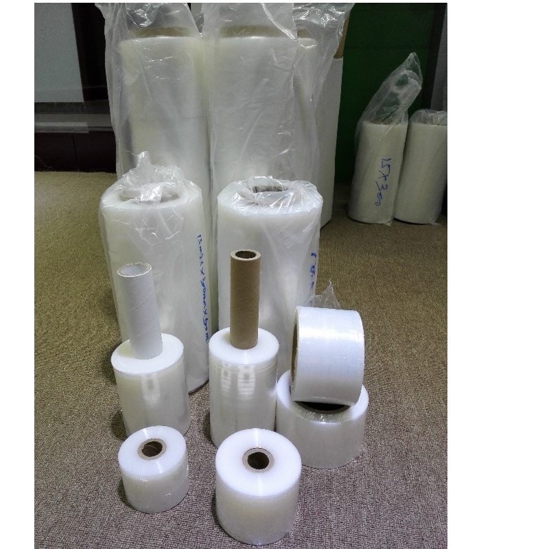 Mini roll lldpe stretch film para uso doméstico