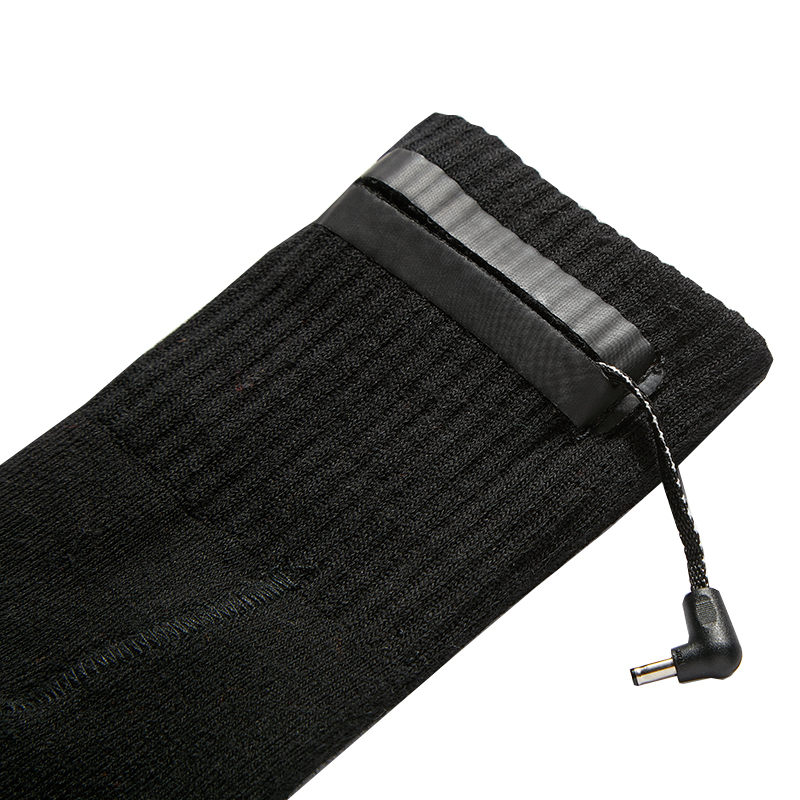 Suministro de fábrica 2200mAh calcetines calentados para montar caza ciclismo camping senderismo