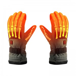 China al por mayor proveedor guantes de invierno calentado con controlador de temperatura
