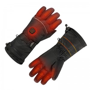 Guantes de batería unisex con calefacción, guantes recargables calentados eléctricos para la motocicleta de invierno