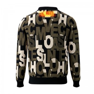 Abrigo de estilo manchado para hombres, batería recargable.