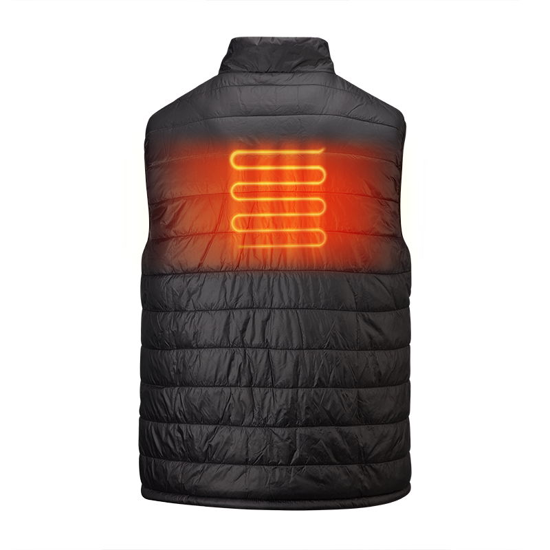 Abrigo climatizado eléctrico a prueba de agua personalizado, cintura de invierno para hombres