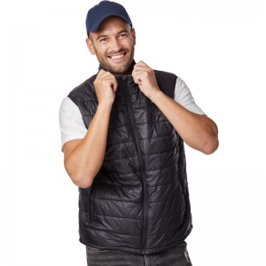 Abrigo climatizado eléctrico a prueba de agua personalizado, cintura de invierno para hombres