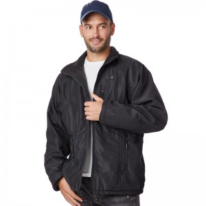 Nueva chaqueta de estilo climatizada para hombres, abrigo casual para el invierno.