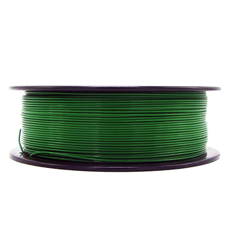 Pinrui de alta calidad 1kg 3D PLA Impresora Filamento Dark Green Color