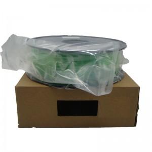 Pinrui de alta calidad 1kg 3D PLA Impresora Filamento Dark Green Color