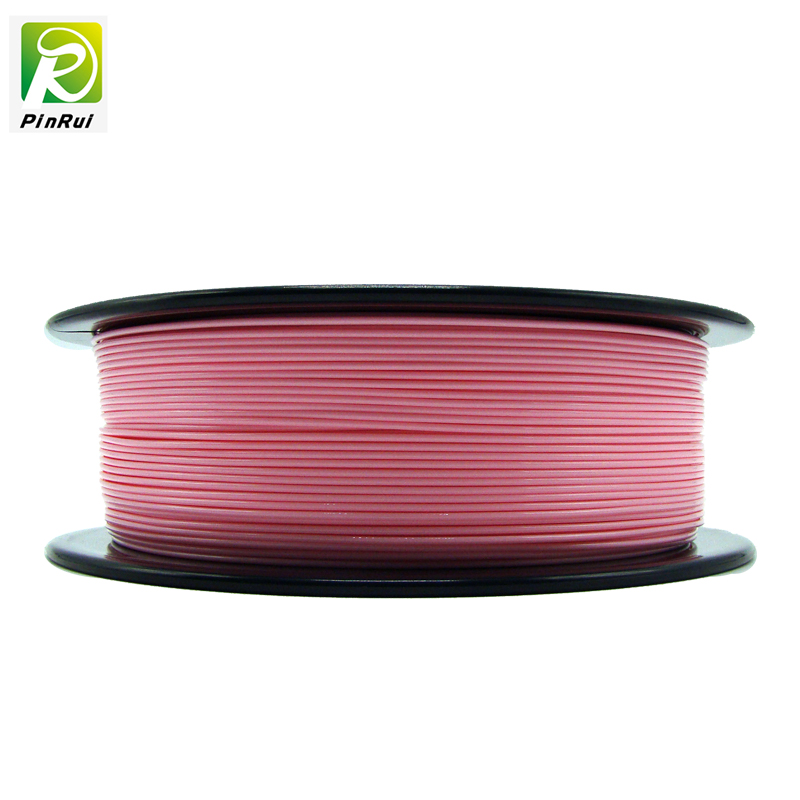Pinrui de alta calidad 1kg 3D PLA Impresora Filamento Filamento Color rosa