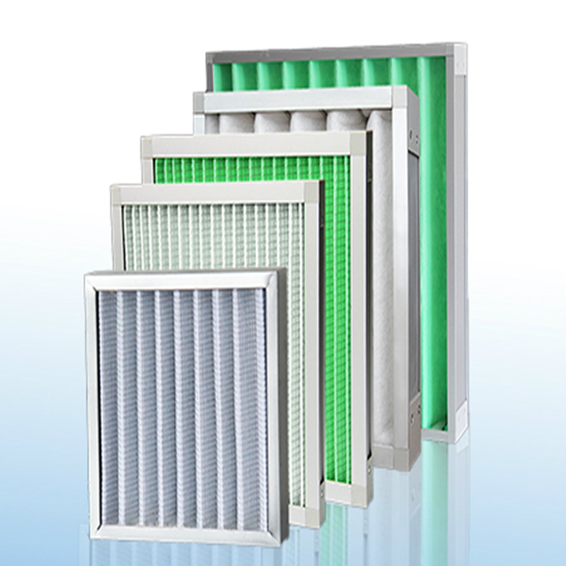 Venta directa de fábrica PLAIDAD PRIMARIO PLISO PLISO HVAC Filtro de aire para aire acondicionado central