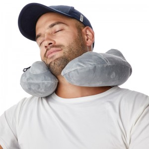 Proveedores Diseño personalizado Almohada con cuello caliente, Travel U Forma en forma de espuma de memoria