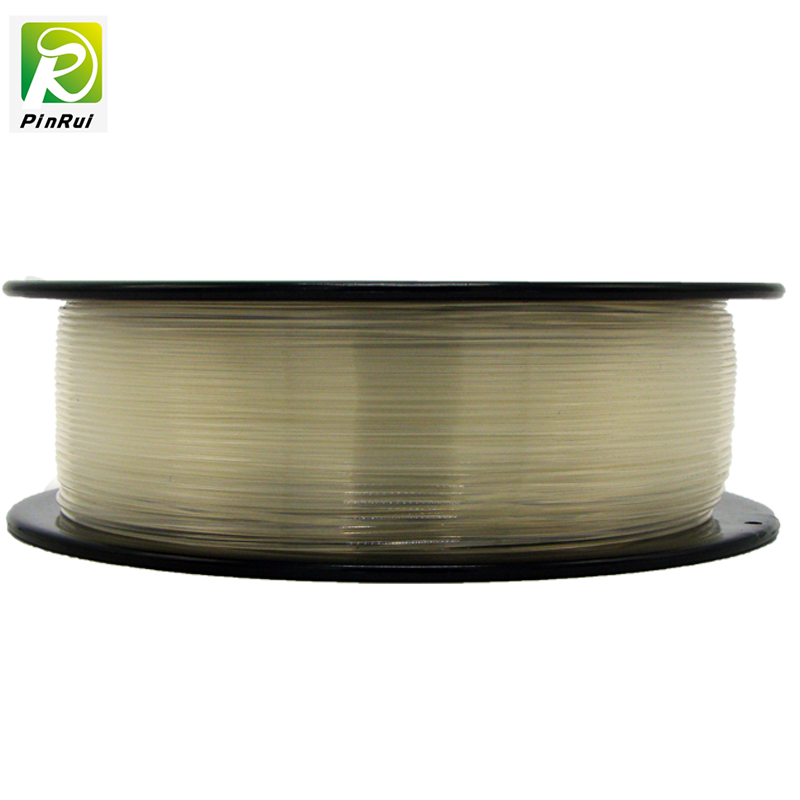 Pinrui de alta calidad 1kg 3D PLA PLA Filamento Puro Color transparente