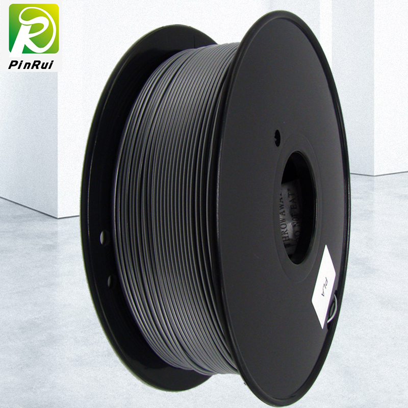 Pinrui de alta calidad 1kg 3D PLA PLA FILAMENTO Color de plata