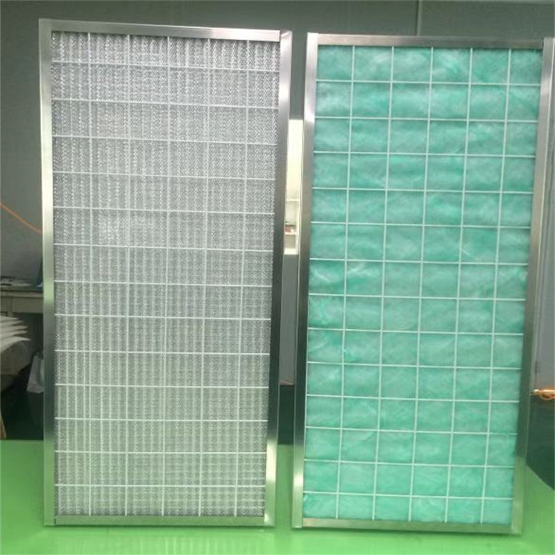 CAPA DE COCINA COMPROMISIÓN CAMPANTE METAL METAL GRASA FILTRO/aluminum Lavable Panel plisado PRE HVAC Filtro