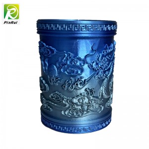 Pinrui Alta Calidad Blue-Silver Rainbow 1.75mm Impresora 3D PLA FILAMENTO