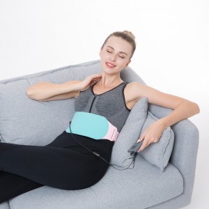 Cinturón de calefacción para el cólico menstrual, cintura trasera del cinturón de abdomen