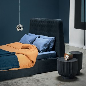 Industrial exterior de fibra de vidrio en forma de tazón en forma de mesa redonda moderna mesa de café moderno muebles de sala de estar