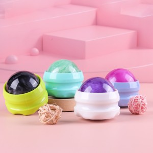 Bola de rodillo de masaje, terapia de hielo Masajeador de alivio muscular y dolorido, aliviando la tensión muscular y el alivio del dolor Adecuado para el cuello, la espalda, los hombros, los brazos, las piernas, los muslos