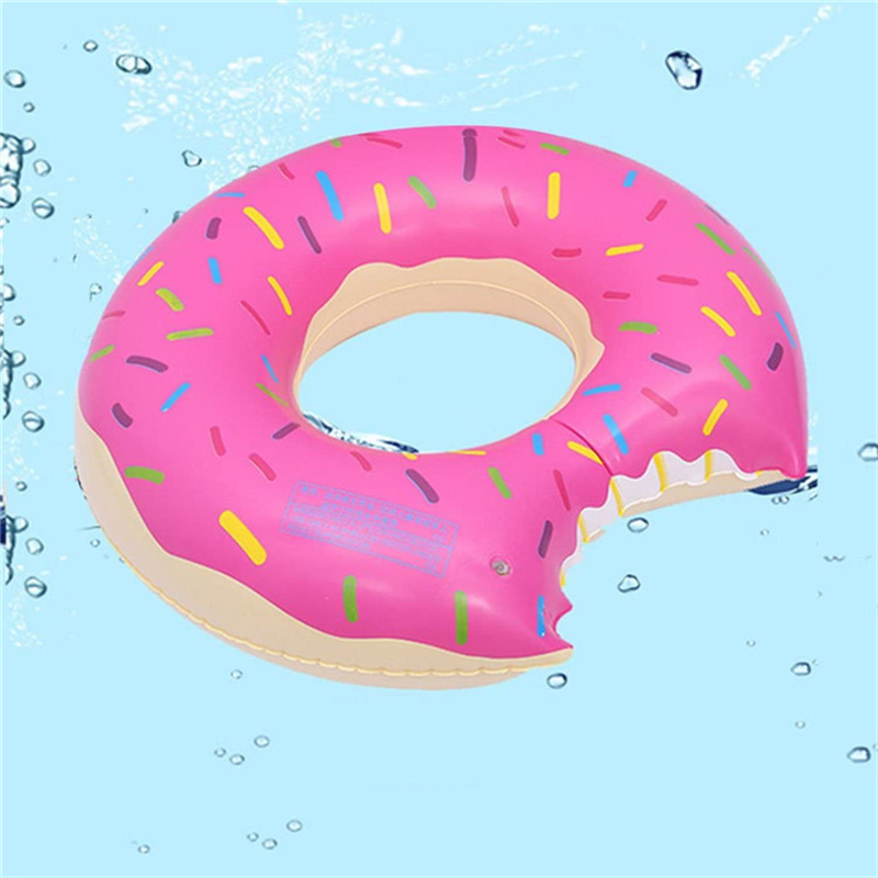 Donuts Nates denatación con anillo inflable paraniños, tubo de anillo denatación