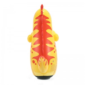 Nuevo juguete inflable de dinosaurio inflable de PVC, decoración inflable para jugar