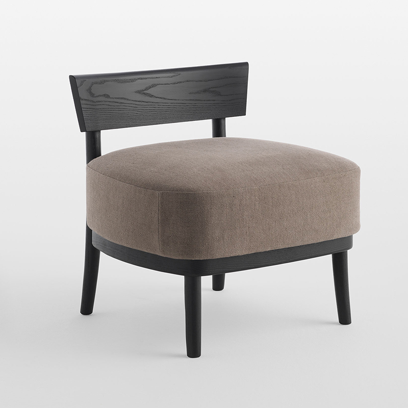 Mobiliario de diseño moderno Set tapizado casero salón marco de madera Acento Sillón individual Silla