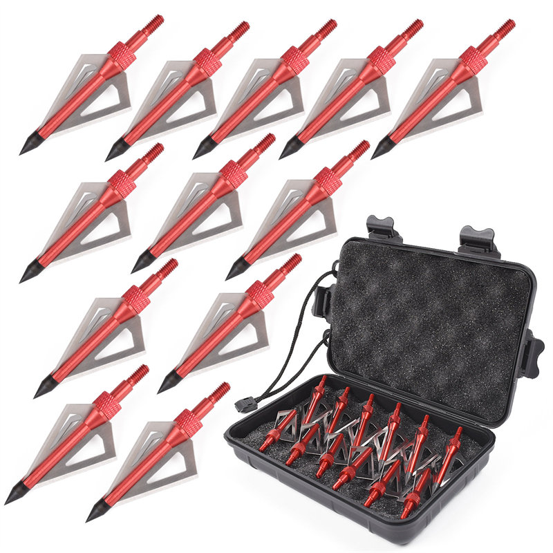 Elongarrow 15b005 100grain broadhead arrow puntas de caza tornillo arrow Broadheads