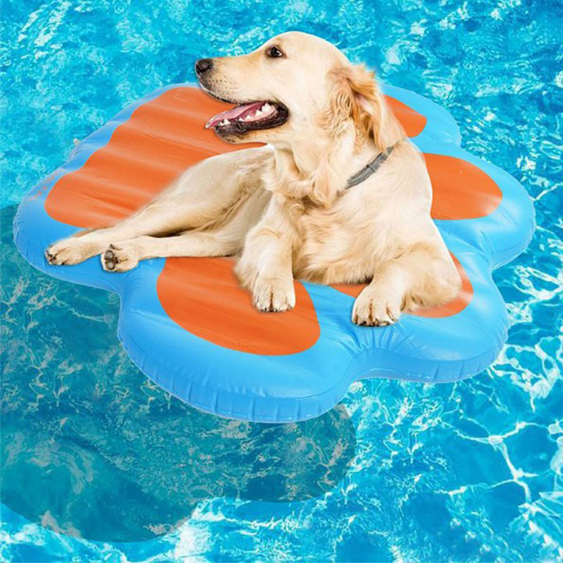 Fábrica de PVC Fila flotante flotante para perros, flotador para perros para piscina, suspensión inflable flotador seco para perros