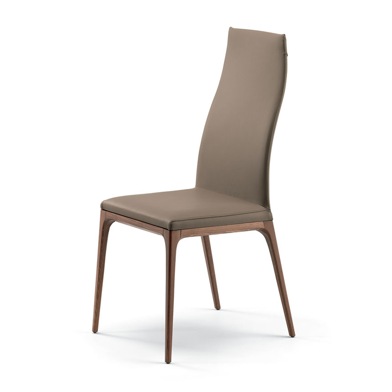 muebles para el hogar sillas de comedor silla de comedor de cuero moderno italiano de lujo