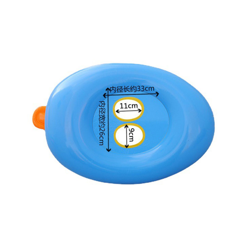 Juguete denatación de cartón de losniños, PVC Ride de agua inflable de pato amarillo paraniños