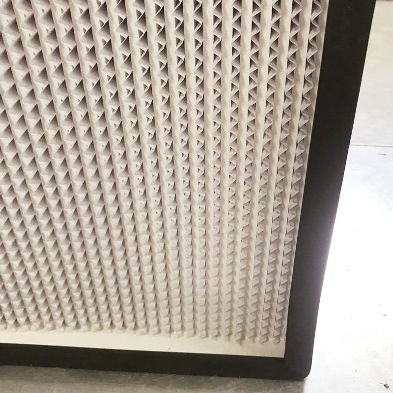 Precio al por mayor resistencia a alta temperatura HEPA HVAC Filtros de aire H13