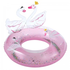 Niños Lindo anillo denatación de cisne, anillo inflable paraniños