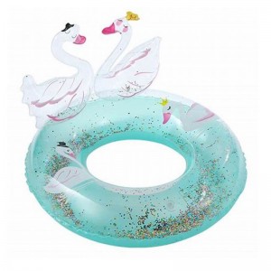 Niños Lindo anillo denatación de cisne, anillo inflable paraniños
