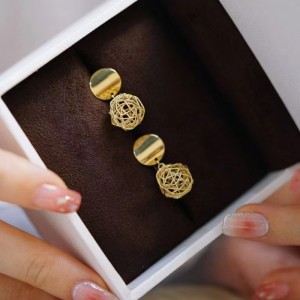 Fashion New Design 18K/14K/10K/9K PEARGO DE ORO PARA GIRL