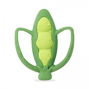 Toy dentición sensorial de la cápsula de guisante suave