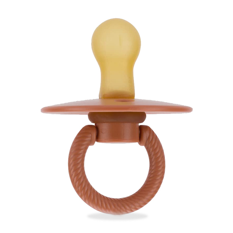 Pacifier de silicona de grado alimenticio duradero para reciénnacidos para bebés