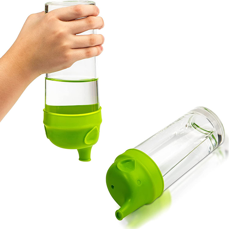 Cubierta a prueba de fugas de silicona para botellas de tazas infantiles
